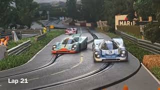 1971 Le Mans 24 Hours  Mulsanne Corner  Carrera Digital 132 [upl. by Sanborne49]