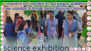 A wonderful and beautiful art and science exhibition was organized in Sophia Senior Secondary School [upl. by Latonia847]