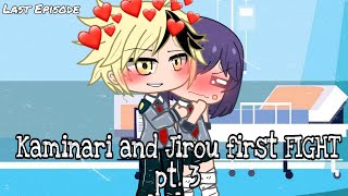 Kaminari and Jirou first FIGHT BnhaMha Gacha Club Part 3 My AU [upl. by Mccurdy]