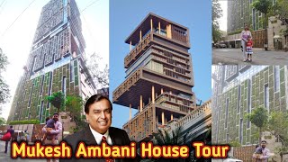 mukesh ambani house in mumbai  mukesh ambani ka ghar mumbai  mukesh ambani antilia house mumbai [upl. by Atcele]