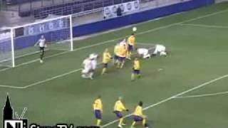 but de Yassine Bezzaz algerie vs Thionville 13122009flv [upl. by Darice404]