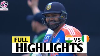 India vs Ireland ICC T20 World Cup 2024 Match Highlights  IND Vs IRE Highlights [upl. by Evoy]