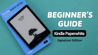 How To Use A Kindle Paperwhite SE 2024 Complete Beginners Guide [upl. by Artemas]