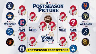 MLB Playoff Bracket Predictions 2024 [upl. by Xino]