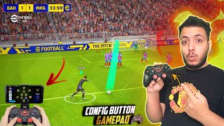 How To Play eFootBall 2024 Mobile with the GamePad Config  Pes 24 Gamepad X3 joystick [upl. by Adley]