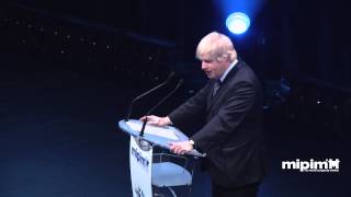 Keynote address by Boris Johnson Mayor of London [upl. by Alyos]