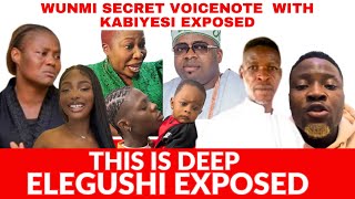 Haa Asiri Nla Tu Oba Elegushi Palace On Fire As Wunmi Mohbad Finally Release Secret Voicenote [upl. by Thetis]