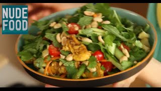 Vietnamese Lemongrass Chicken Noodle Salad  authentic and super tasty [upl. by Levon]