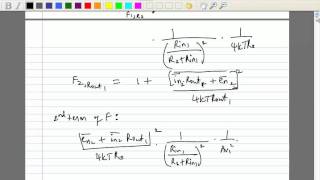 Lecture 15 Noise Figure of Cascaded Systems [upl. by Enoyrt]