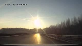 Russian meteor 2013 incredible footage HD [upl. by Yelekreb451]