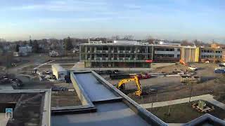 Indiana Tech Zollner Engineering Center  Snyder Camera  Time Lapse  Elevatus Architecture [upl. by Leanora]