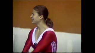 Ludmilla Tourischeva 1976 Olympic Games Balance Beam Finals Людмила Турищева [upl. by Deedahs]