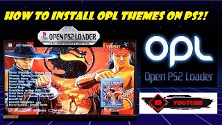 How to Install OPL Themes on a Playstation 2 [upl. by Halonna291]