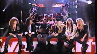 Warrant Cherry Pie LIVE on Arsenio Hall [upl. by Ulick]