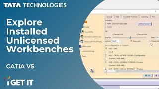 Explore Installed Unlicensed CATIA V5 Workbenches [upl. by Ssew]