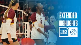 Stanford at Minnesota  Extended Highlights  Big Ten Volleyball  09012024 [upl. by Ludba652]