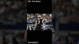 Taysom Hill injury update for Saints’ Week 3 matchup against the Eagles [upl. by Soinotna]