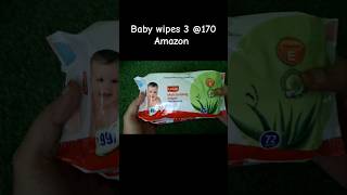 Baby wipes review amazon online unboxing trending viral shorts [upl. by Ho516]