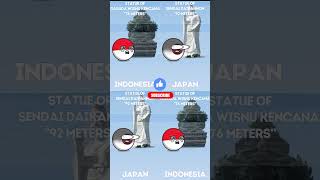 The Largest Statues Of The Countries 💀 countryball [upl. by Acima939]