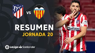 Resumen de Atlético de Madrid vs Valencia CF 31 [upl. by Uy]