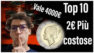 TOP 10 monete 2€ Più COSTOSE AL MONDO [upl. by Malcolm]