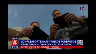 Conoce los pasaportes más poderosos [upl. by Margarethe]