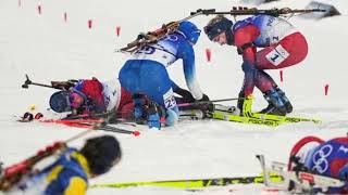 Ingrid Tandrevold collapsed at the end of the womens 10km pursuit ingrid landmark tandrevold [upl. by Kaz]