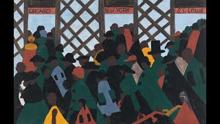 Jacob Lawrence Migration Series  Slideshow Video with Music [upl. by Sakiv]