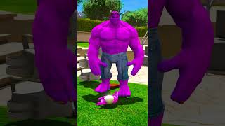 GTA 5 PINK HULK SAVE HIS BABY TOY FOOTBALL FROM VENOM MONSTER 🥹🥺 [upl. by Aneris76]