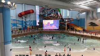 Kalahari Resort and Water Park Round Rock Texas live waterpark [upl. by Minnaminnie]