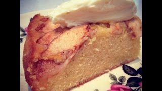 Italian Apple Cake with Orange Syrup amp Cointreau Mascarpone [upl. by Kablesh593]