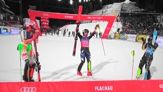 Mikaela Shiffrin  WINNER 94  Women´s Slalom  Flachau  2024 [upl. by Ybbed]