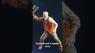 Resident evil 4 remake Voces de personajes [upl. by Cromwell]