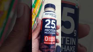 Epigamia turbo protein shake shorts youtube youtubeshorts shortvideo protein [upl. by Etteloiv]