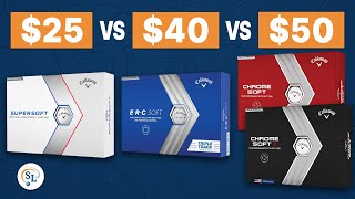 Callaway Golf Ball Comparison  Value vs Premium Testing [upl. by Idur739]