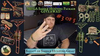 MEGA Saddle Hunting Package Giveaway  3 of 5 Giveaways  Drawing 91624 [upl. by Idnas465]