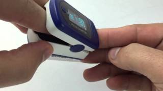 Advanced pulse oximeter with alarm menu and SpO2 wave [upl. by Adirem]