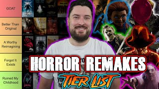 Ranking Horror Remakes  Tier List [upl. by Ylyl]