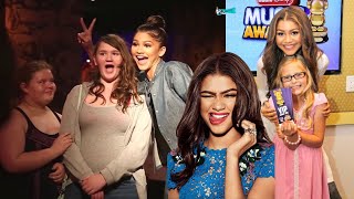 Zendaya Surprising Fans  Funny Fan Moments  2021 [upl. by Machutte864]