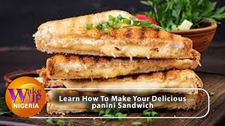 The Best Grilled Sandwich Ever  Chicken Panini Recipe [upl. by Etak]