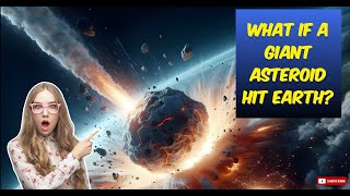 😱What If a Giant Asteroid Hit Earth🌍💥 facts science asteroid earth new [upl. by Shira]