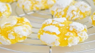 Galletas Craqueladas de Limón 🍋 🍋  Tan Dulce [upl. by Cul]