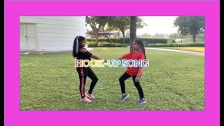 HOOK UP SONG Dance Cover by Kimberly and Zeba NI NACHLE Choreography Kimberly Fernandes [upl. by Airotnes]