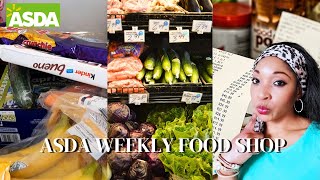 FAMILY WEEKLY FOOD SHOP  ASDA GROCERY HAUL  Grocery Shopping [upl. by Reste]