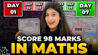 Last month MATHS STRATEGY to score 98 marks😎Class 10 🔥My own hacks✅ [upl. by Grange472]