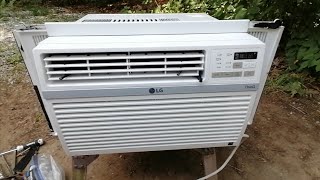 Newer LG ThinQ 8000 BTU air conditioner [upl. by Amapuna]