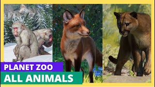 Planet Zoo All Animals [upl. by Diad]