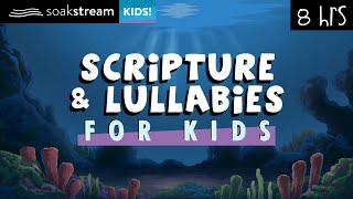 Scriptures and Lullabies  Put Your Kids To Sleep With Gods Word  100 Bible Verses For Sleep [upl. by Aihsotan]