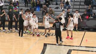 Highlights Boys BasketballWeslaco East 66 Mercedes 64 F OT [upl. by Aihsenek]