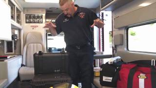 Inside an Ambulance The difference between an ALS and BLS ambulance [upl. by Sheley]